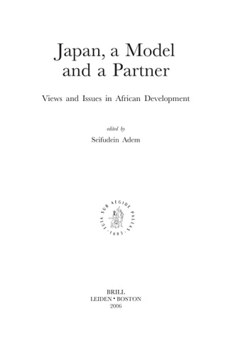 Japan, a Model and a Partner (International Studies in Sociology and Social Anthropology)