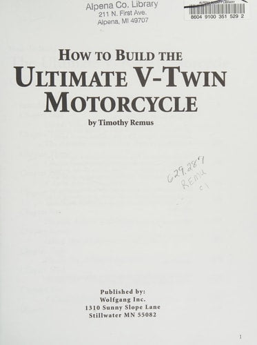 How to Build the Ultimate V-Twin Motorcycle